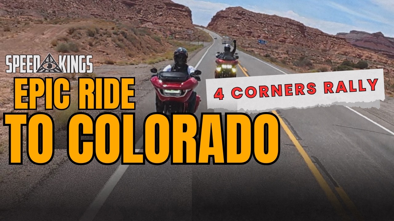 Epic Motorcycle Road Trip to Colorado | Four Corners Rally 2025 Group Ride
