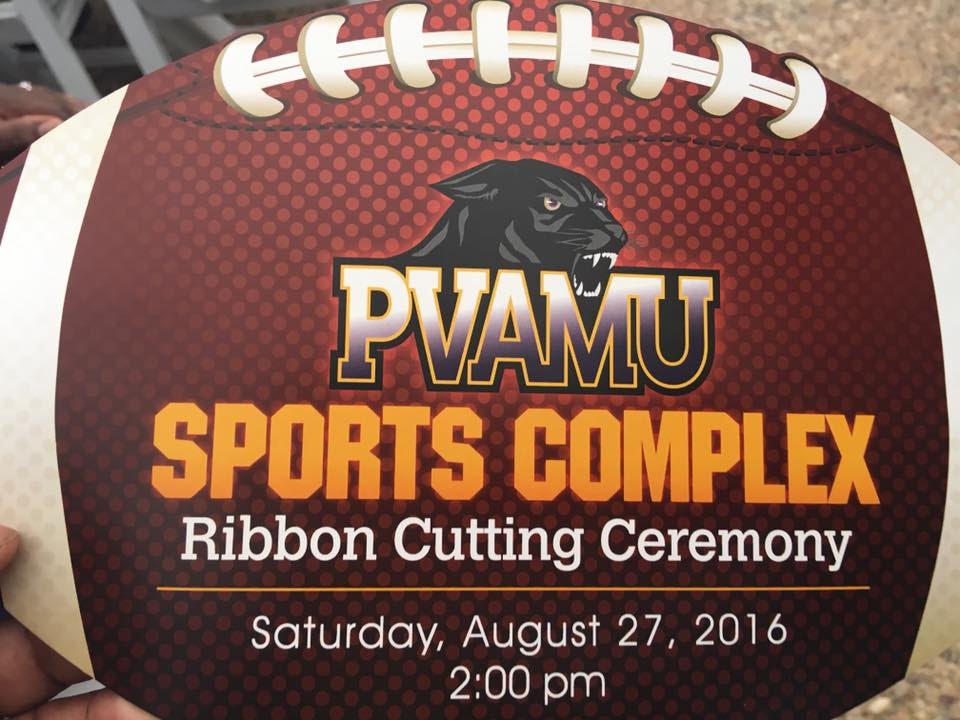 PVAMU Athletic Complex Ribbon Cutting Ceremony - YouTube