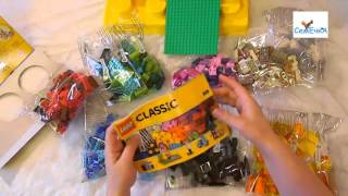 Большой конструктор Лего Классик 10698 – видео обзор видео Lego Classic Набор для творчества большого размера 10698