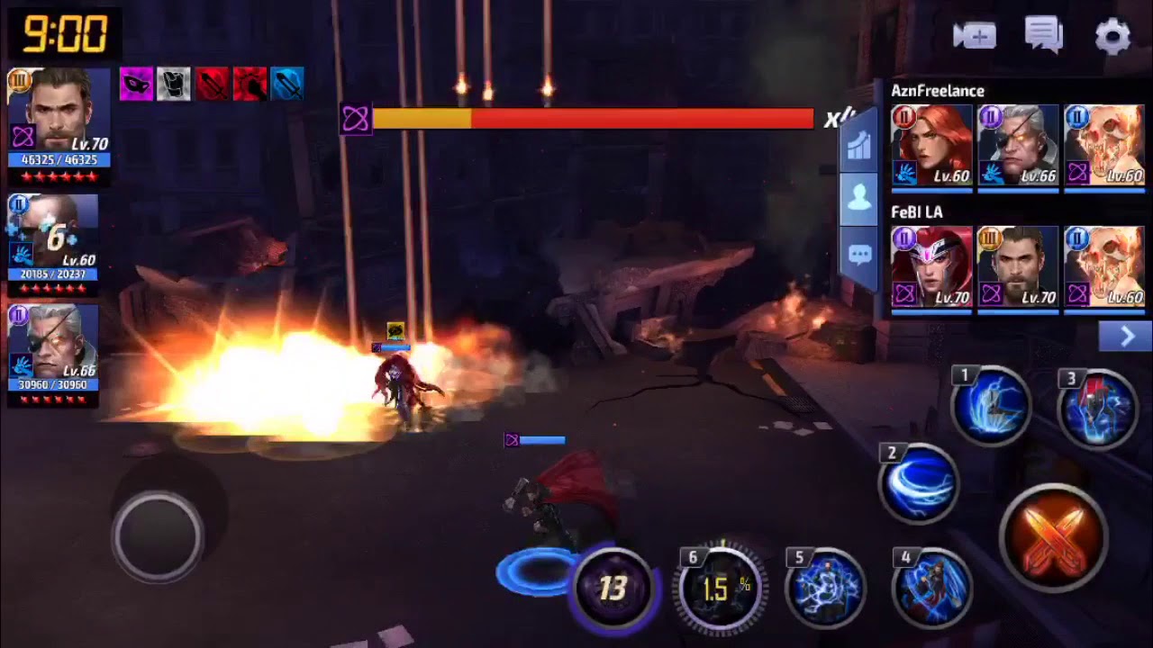 Marvel Future Fight Giant Boss Raid Celestialŝ Shadowjayd - roblox adventures battle as a giant boss tricks to win