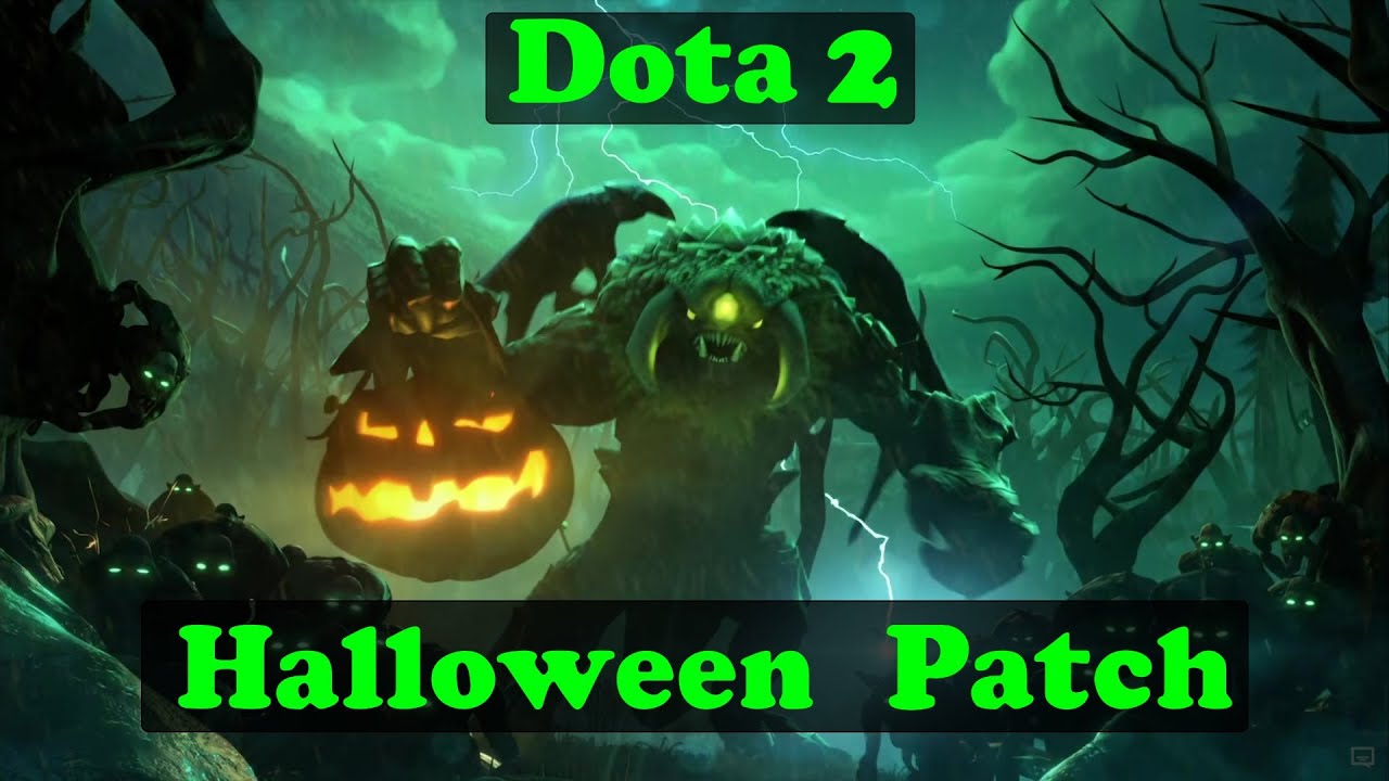 Dota 2 Halloween Diretide intro and chest YouTube