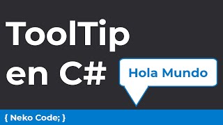 Como utilizar ToolTip en Windows Forms en C#