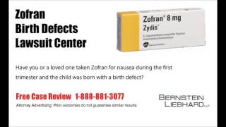 Zofran Lawsuit TV Commercial