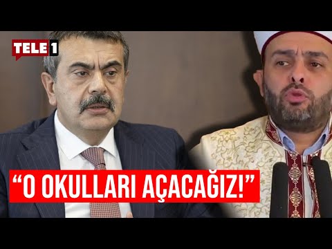 Milli Eğitim Bakanı'nın skandal sözlerine İmam Halil Konakçı'dan destek!