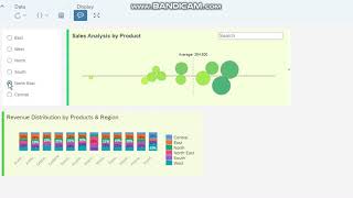 D3 Force Bubble - Custom Widget for SAP Analytics Cloud Analytics Designer
