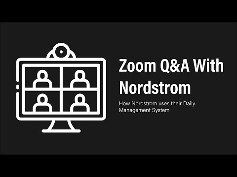 How Does Nordstrom Use Their Daily Management System (DMS)?