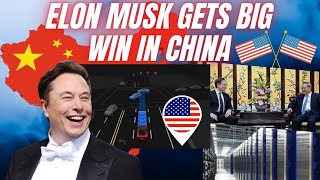 China permits Tesla to transfer data for Full Self Driving back to America