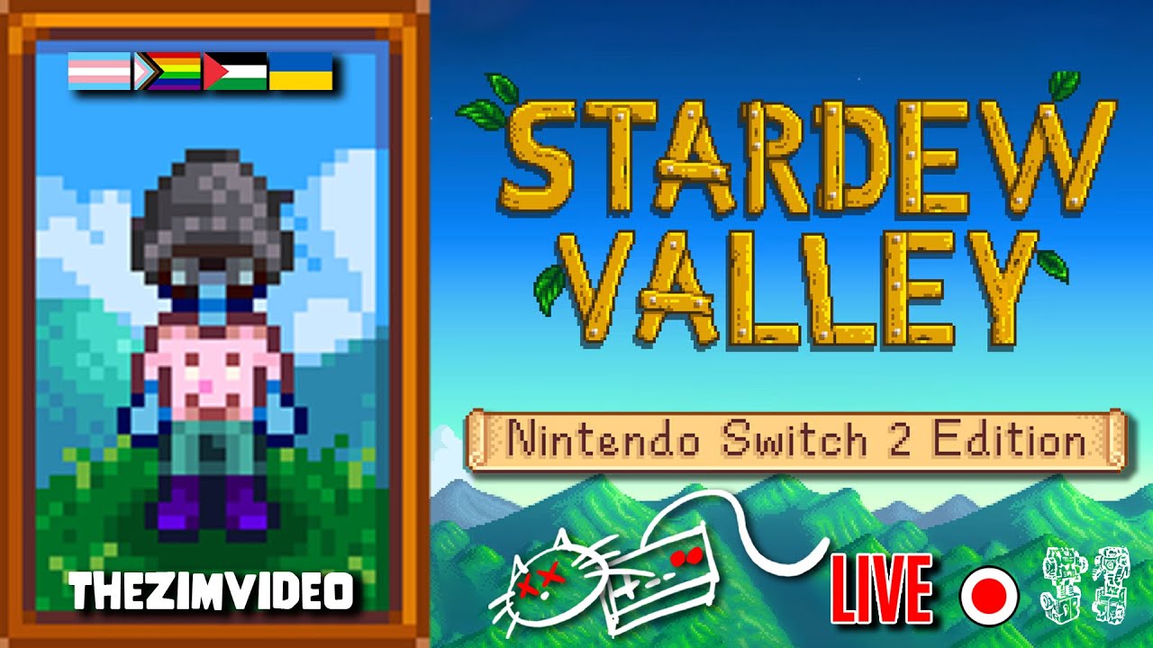Stardew Valley Switch 2 Cozy Stream
