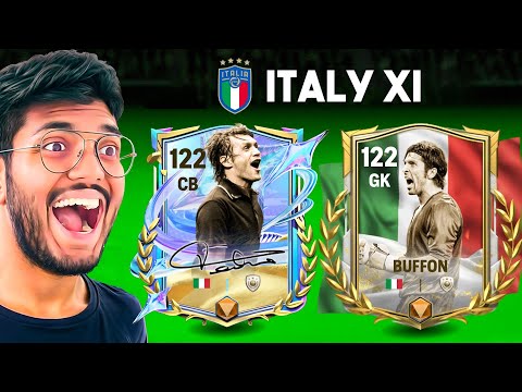 Past & Present ITALY Squad in FC MOBILE!