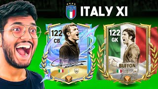 Past & Present ITALY Squad in FC MOBILE!