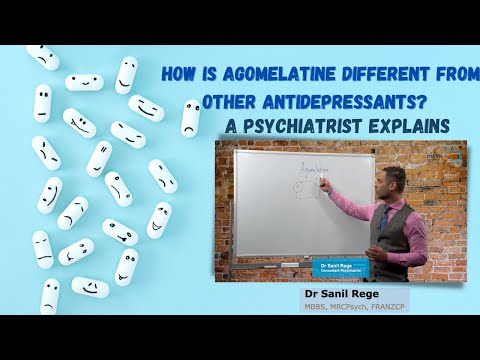 How is Agomelatine different from other Antidepressants? | A Psychiatrist Explains | Dr Rege