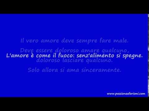 Aforismi e frasi sull'amore