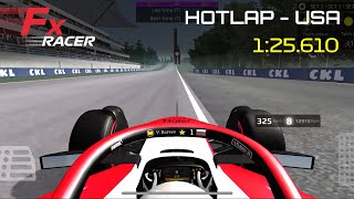 HOTLAP USA (1:25.610) by Yuri Bareev | Fx Racer screenshot 4