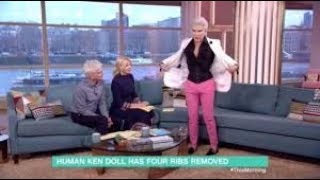 This Morning: Phillip Schofield shocked as Human Ken Doll reveals reason for rib removal