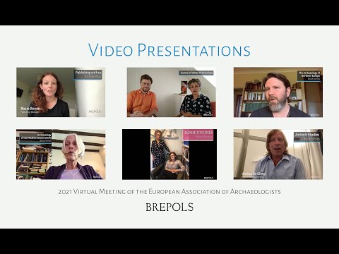 Brepols at the 2021 Virtual Meeting of the European Association of Archaeologists