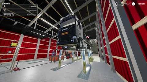 FARMING SIMULATOR 19 - Logging and building farm - Crater Lake.  TIMELAPSE -EPISODE 2