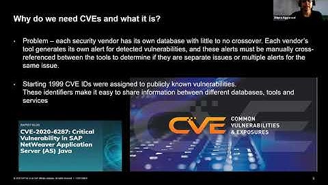 Common Vulnerabilities and Exposures (CVE) - All you need to know (30min)
