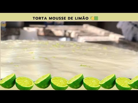 Torta de Limão que não vai ao fogo 🔥🥧 🍋‍🟩