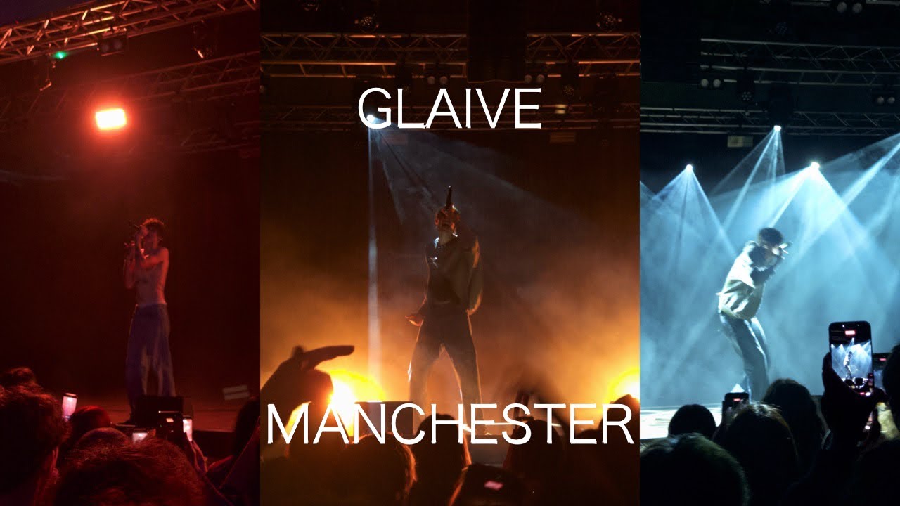 GLAIVE TOOK OVER MANCHESTER 🇬🇧 | CONCERT VLOG