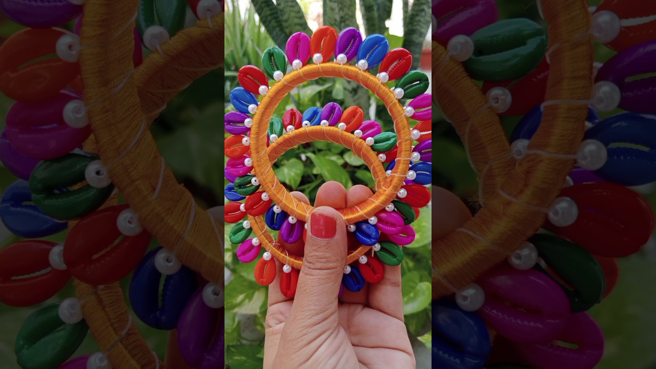 Cowrie shells bangles 