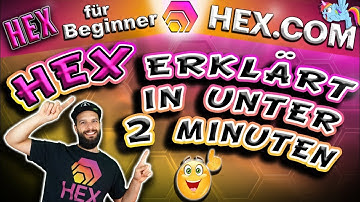 🟢 Hex einfach erklärt in unter 2 Minuten 🟢 #kryptosparbuch #hex #deutsch