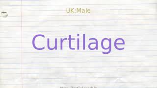 How to pronounce curtilage