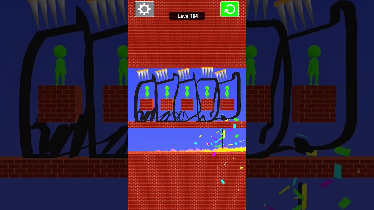 Draw Bridge To Cross The Car Mobile Gaming Level 164 166 Gameplay  