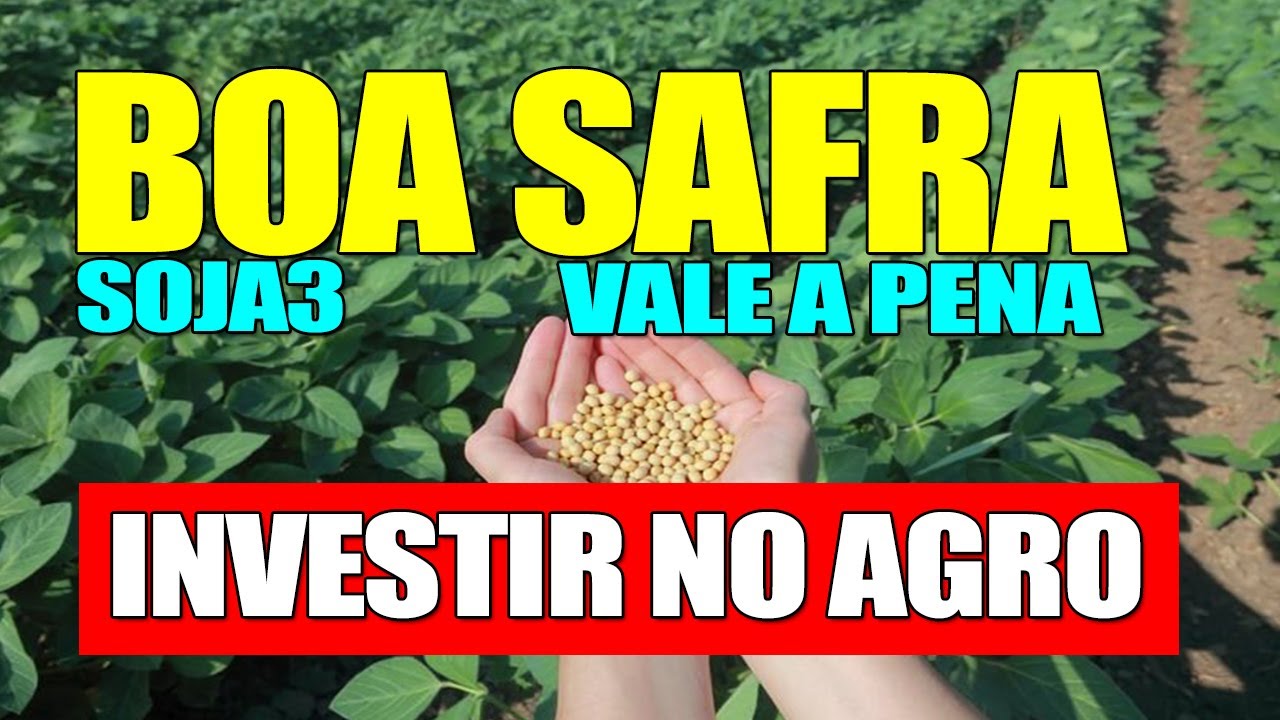 BOA SAFRA (SOJA3) INVESTIR NO AGRO VALE A PENA?