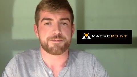 What a broker sees when you accept MACROPOINT tracking