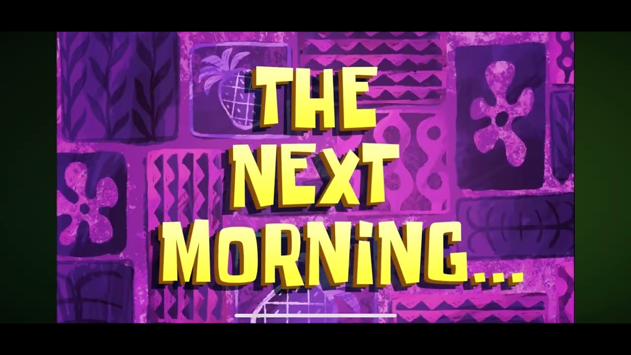 Kamp Koral SpongeBob’s Under Years sound effects Time Cards The Next