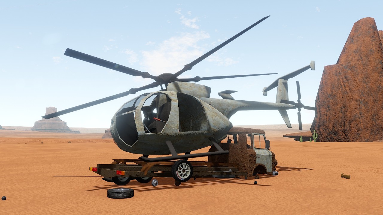 Little Bird Hilicopter  TheLongDrive