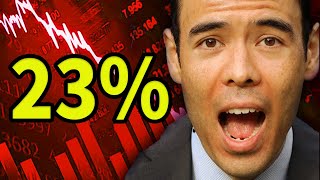 23%クラッシュ、ウォール街の予測