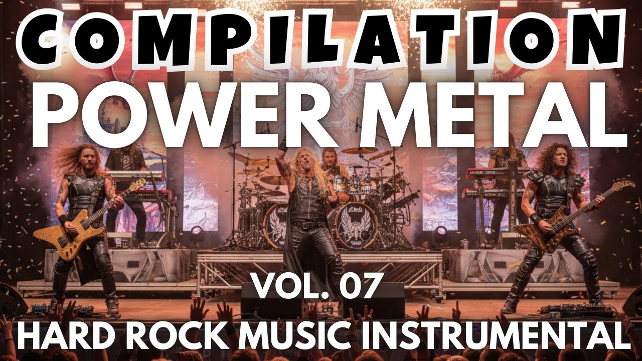 Compilation Power Metal Hard Rock Music Instrumental - Kompilasi Musik Instrumen Power Metal Vol. 07