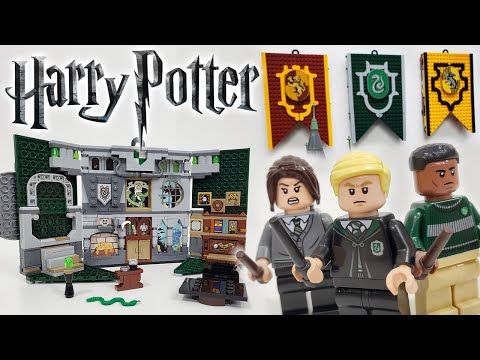 LEGO Harry Potter House Banners Review: Gryffindor, Hufflepuff, Ravenclaw  and Slytherin - Jedi News