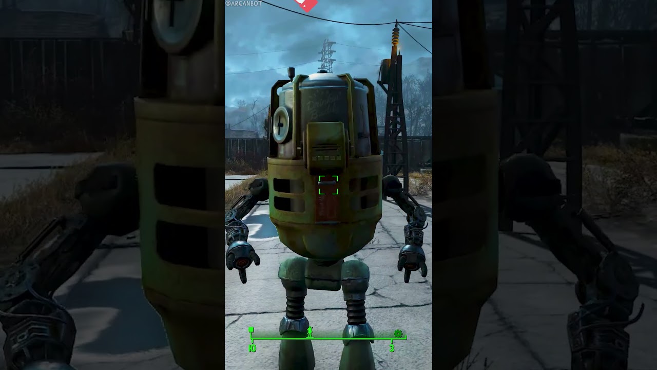 ЛУЧШИЙ РОБОТ В FALLOUT 4 #фоллаут #игры #fallout #shorts