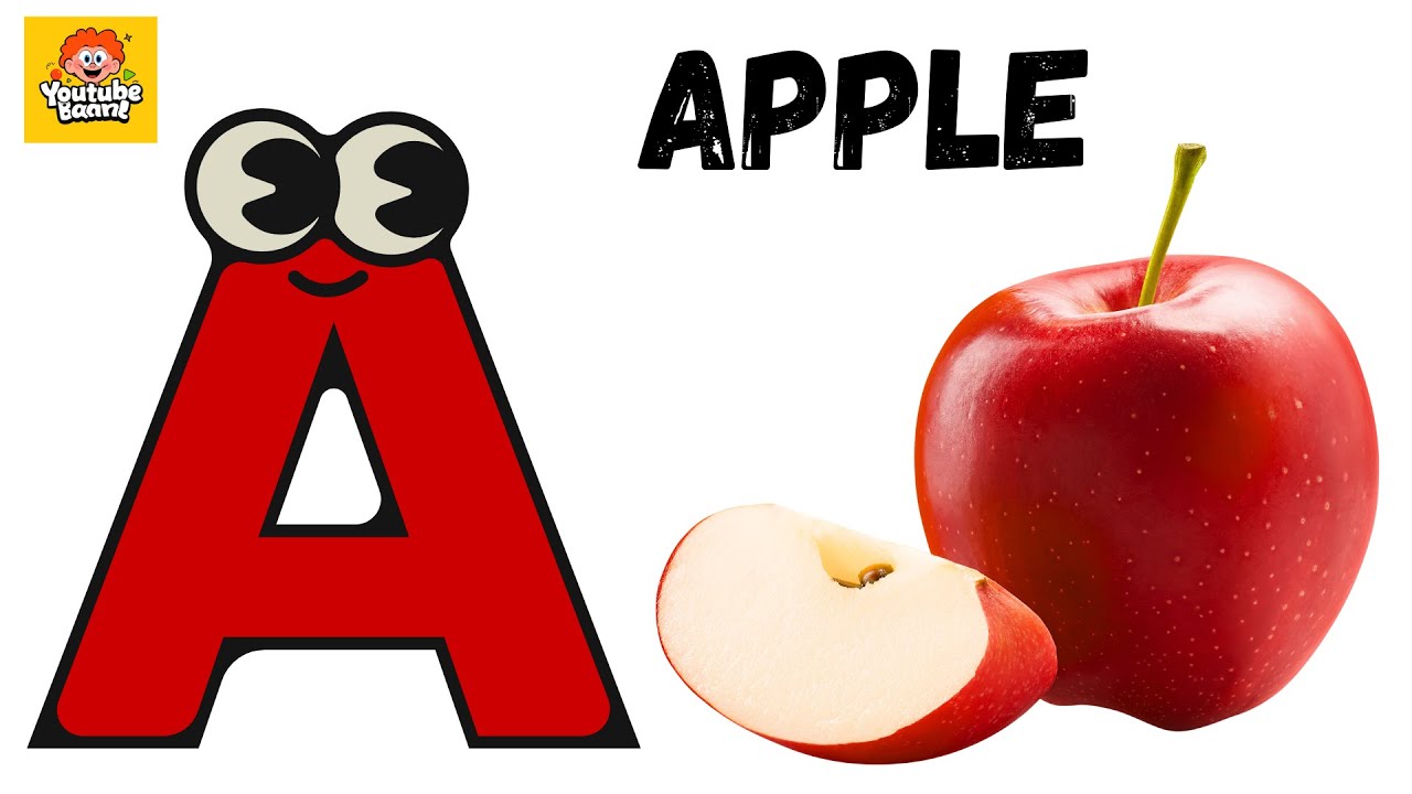 ABC Alphabet Song with 🍎Apple | Learn ABCs | Fun Kids Songs🎶 | Preschool Learning | Kid with RV