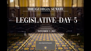 Special Session - Georgia Senate 2021 - Day 5 Morning Part 1