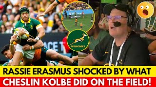 😱NO ONE EXPECTED THIS FROM CHESLIN KOLBE, NOT EVEN RASSIE ERASMUS! | SPRINGBOKS NEWS