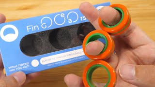 ハンドスピナーが究極進化！？磁石で合体分離する指輪「FinGears magnetic rings」が面白そうなので買ってみた！ #フィンギアーズ #FinGears #ハンドスピナー