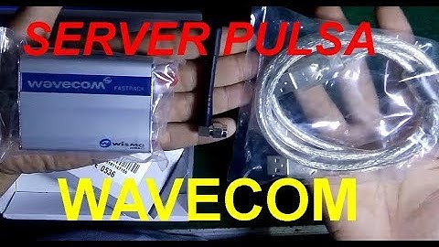 MODEMPOOL WAVECOM untuk server pulsa Modem M1306B USB Q2406B, CARA SETTING TERMINAL, CENTER, SENDER