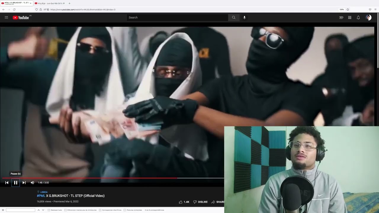 #PML X G.BRUKSHOT - TL STEP (Official Video) - REACT!!!