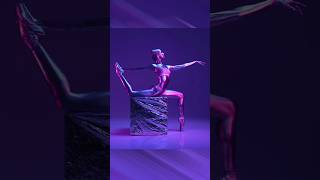 Model Poses For Photoshoot Ballet. Model Alina