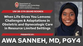 Awa Sanneh, MD, PGY4 Grand Rounds 06/06/2024