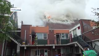 Woningbrand Papendrecht mogelijk aangestoken