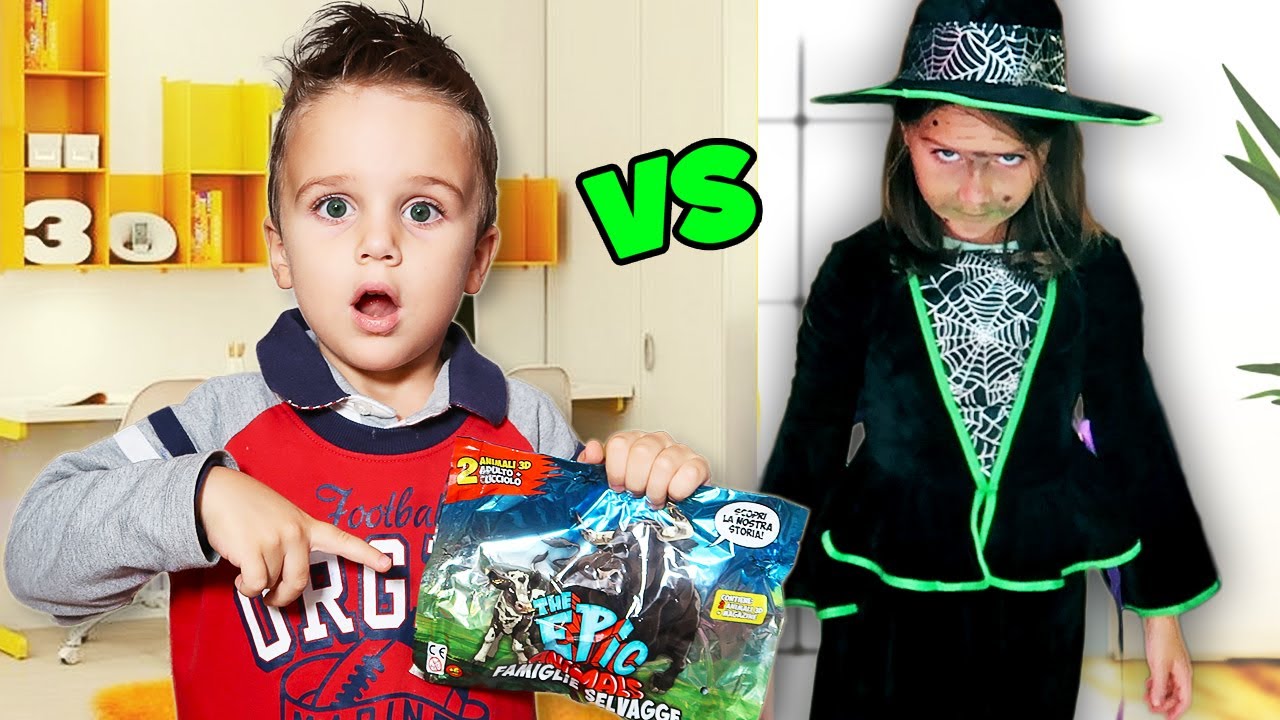 TROVA le BUSTINE NASCOSTE DALLA STREGA MALVAGIA! *The Epic Animals Famiglie Selvagge*