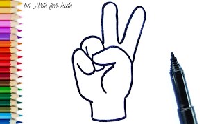 How to Draw a Peace Sign