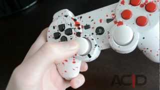 [FOR SALE] CUSTOM PS3 CONTROLLER! Blood Splatter