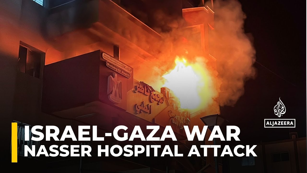 قصفت إسرائيل مستشفى ناصر في غزة، ما أسفر عن مقتل شخصين، أحدهما عضو في حماس.