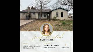 JUST LISTED - 3613 S 116th Avenue | Tulsa, OK 74146