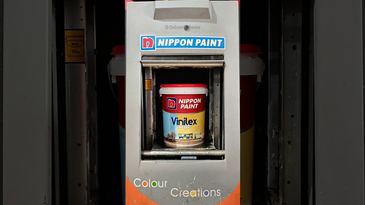 Paint Mixing Tinting | Making Sky Blue Color 